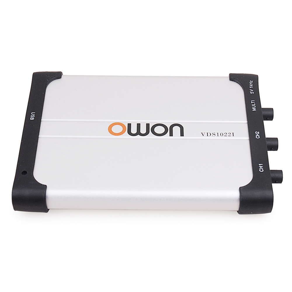 OWON VDS1022 / VDS1022I 25MHz 100MSa/s 샘플 속도 2/ 4 채널 PC 디지털 오실로스코프